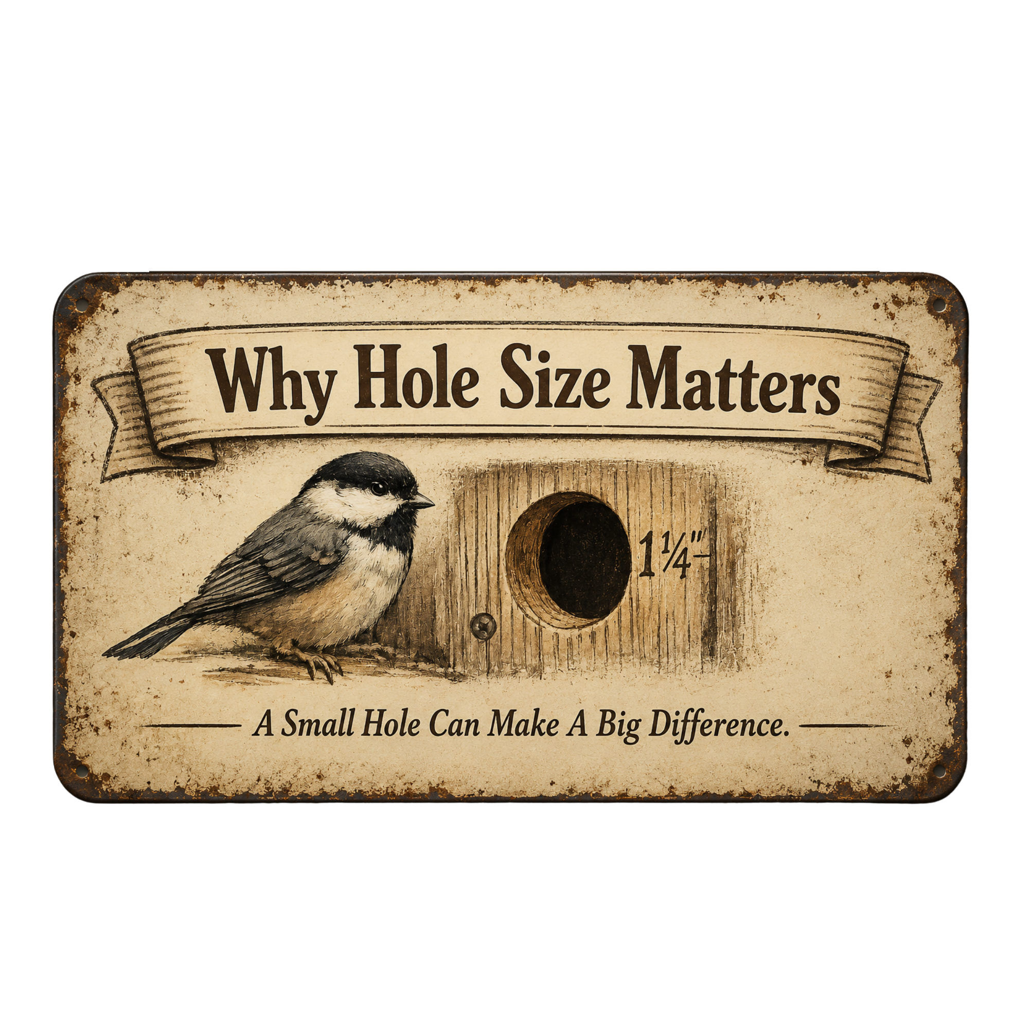 Why Hole Size Matters