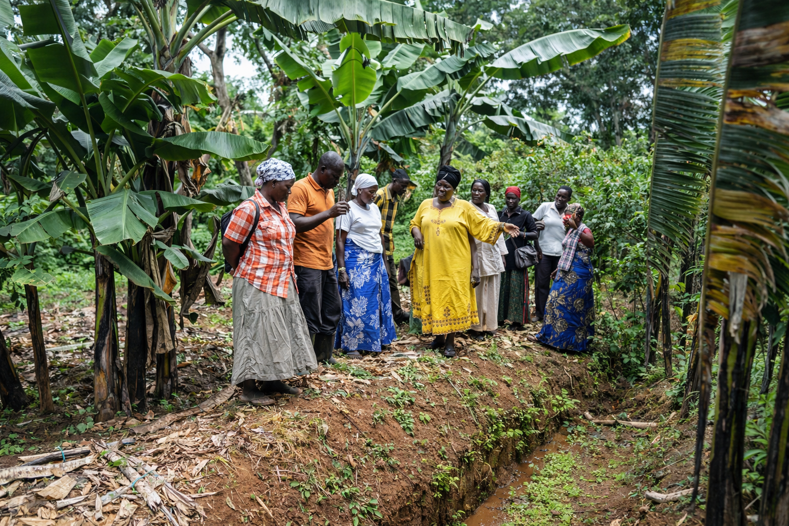 Mujeres lideran la restauración de tierras y la resiliencia climática en el este de Uganda