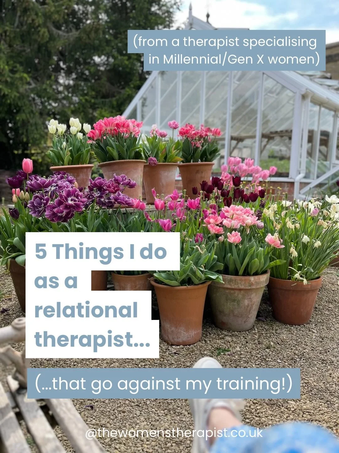 As a relational therapist I believe that the relationship between client and therapist has the biggest impact on how successful therapy is&hellip;

Being a relational therapist means I bring my whole, authentic self to our work, and whilst I am still