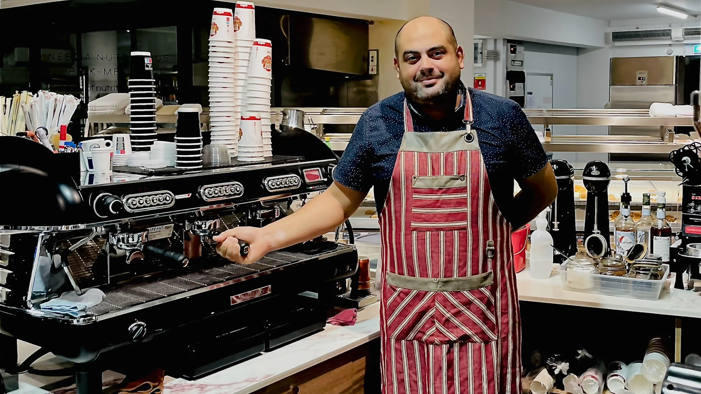 Top barista training in Cyprus. Barista Trainings and Certifications by Barista Hustle. Barista Hustle Certified Coach in Cyprus, Roman Vilanov