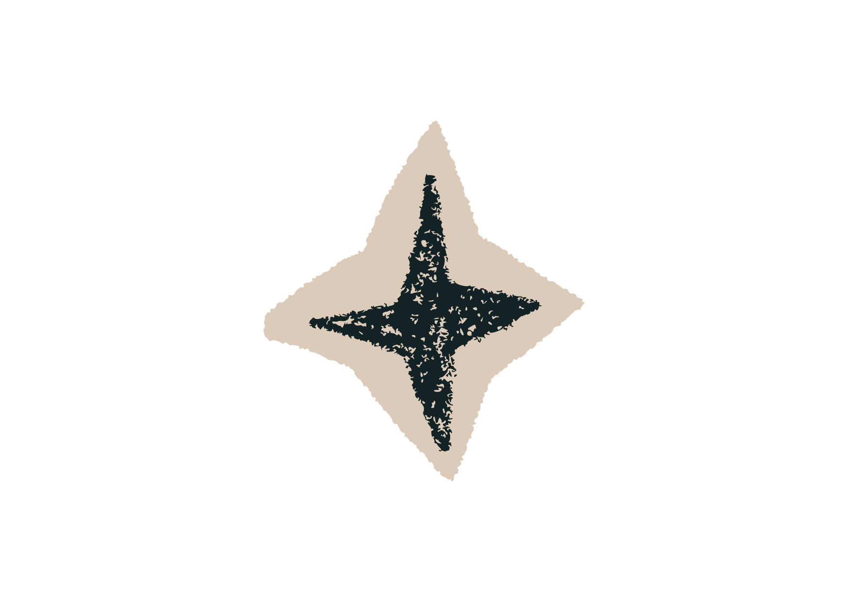 Het logo van de Pittsburgh Steelers met een zwarte achtergrond en een beige en zwart symbool in het midden.