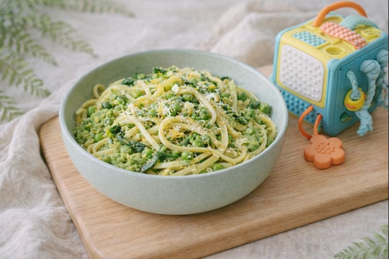 Brown Butter Leek & Kale Pasta Sauce