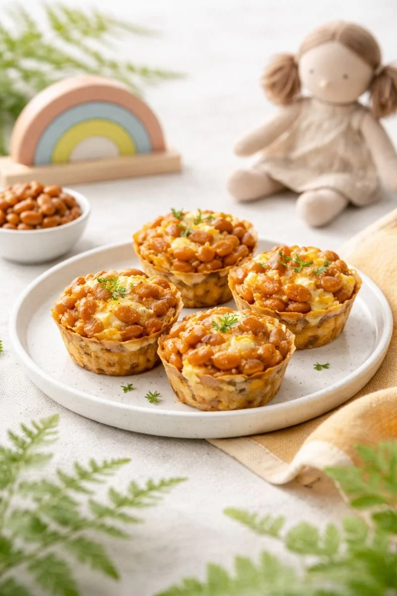 Baked Beans & Egg Muffin Cups