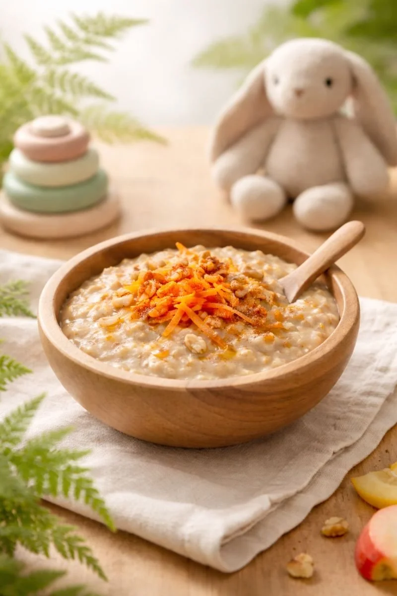 Carrot Cake Breakfast Porridge