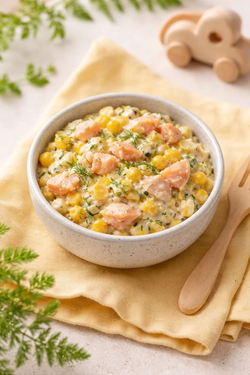 Creamy Salmon & Sweetcorn Pasta Sauce