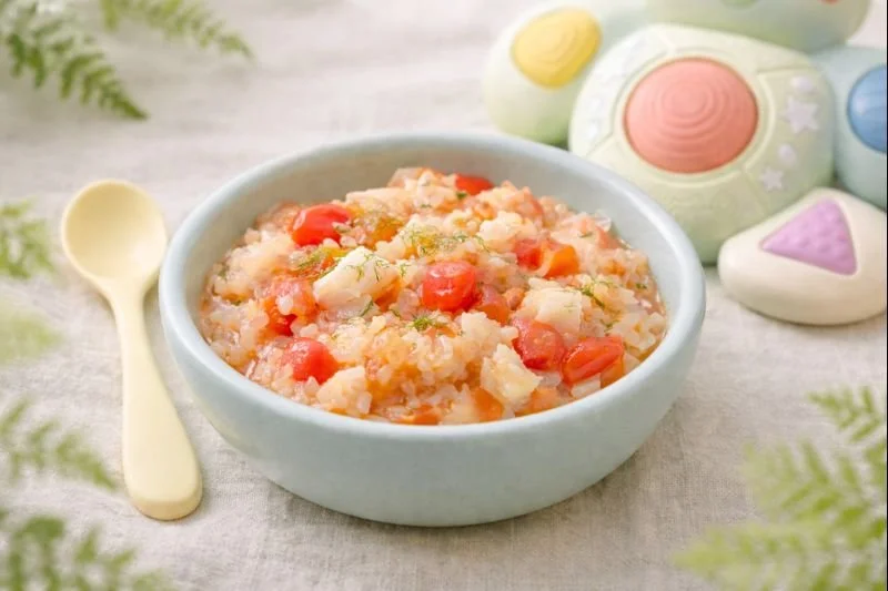 White Fish and Tomato Risotto