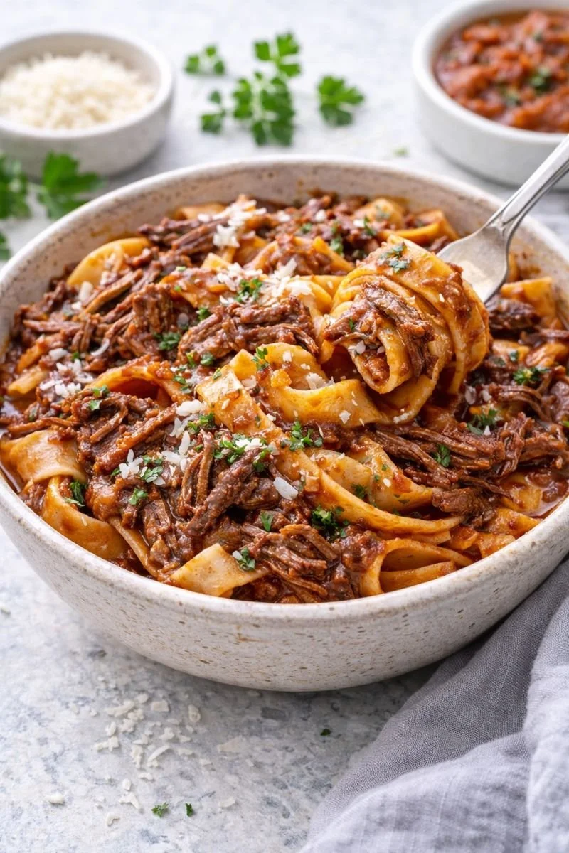 Slow Cooked Beef Ragu