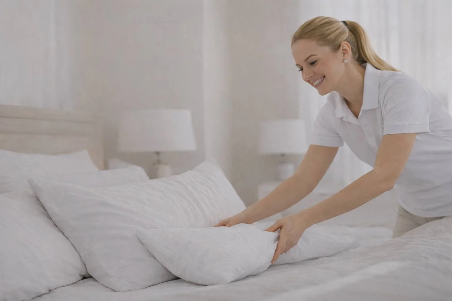 Sengeredning som del av renhold og praktisk hjelp i hjemmet