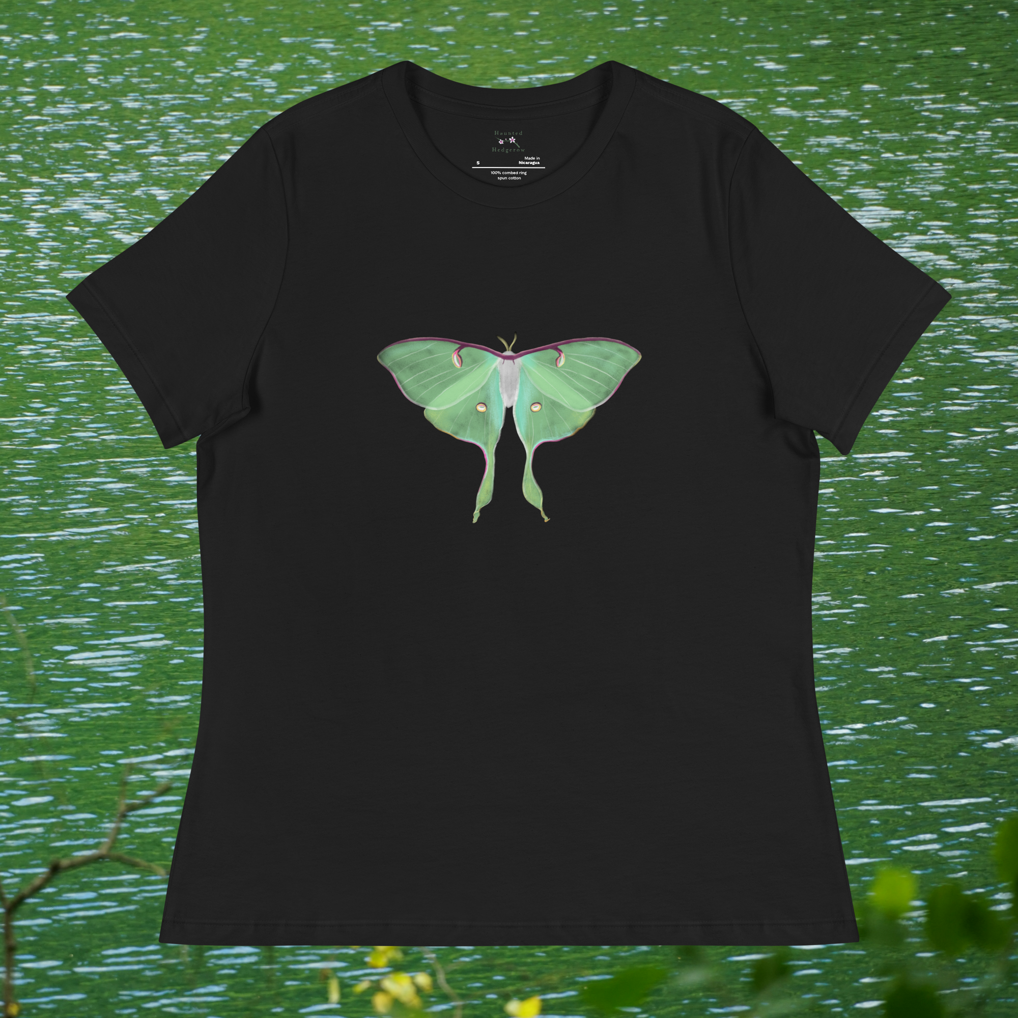 Luna Moth women's relaxed t-shirt
