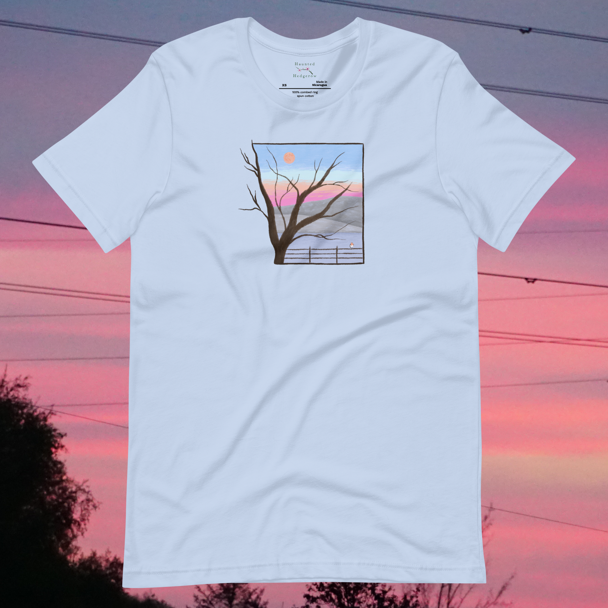 Winter Sunset men’s/unisex t-shirt