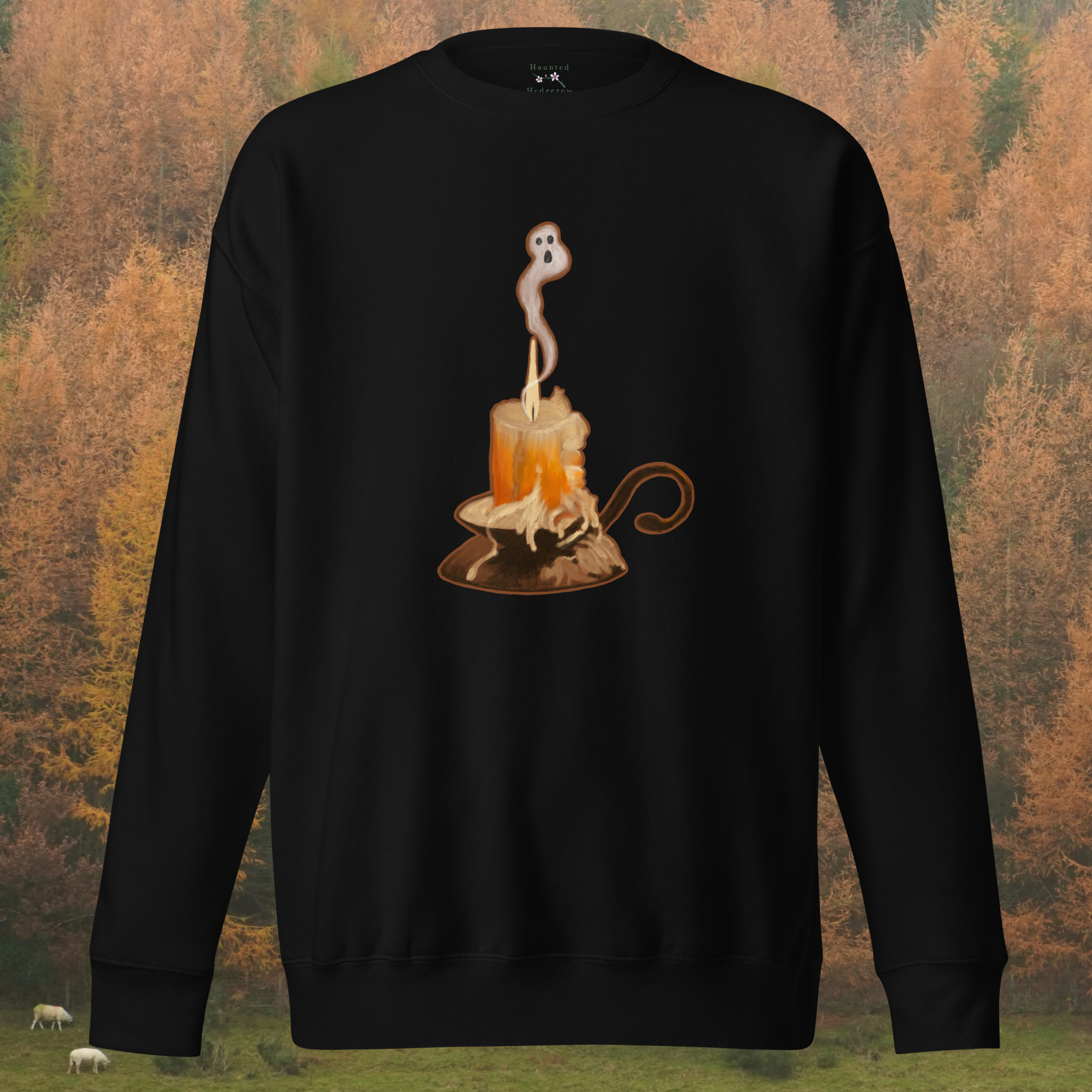 Ghost Candle unisex sweatshirt