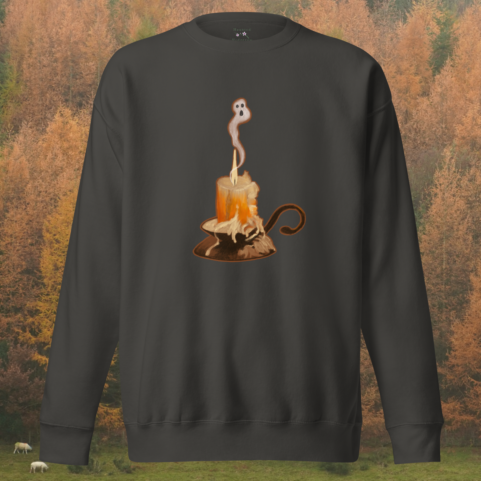 Ghost Candle unisex sweatshirt