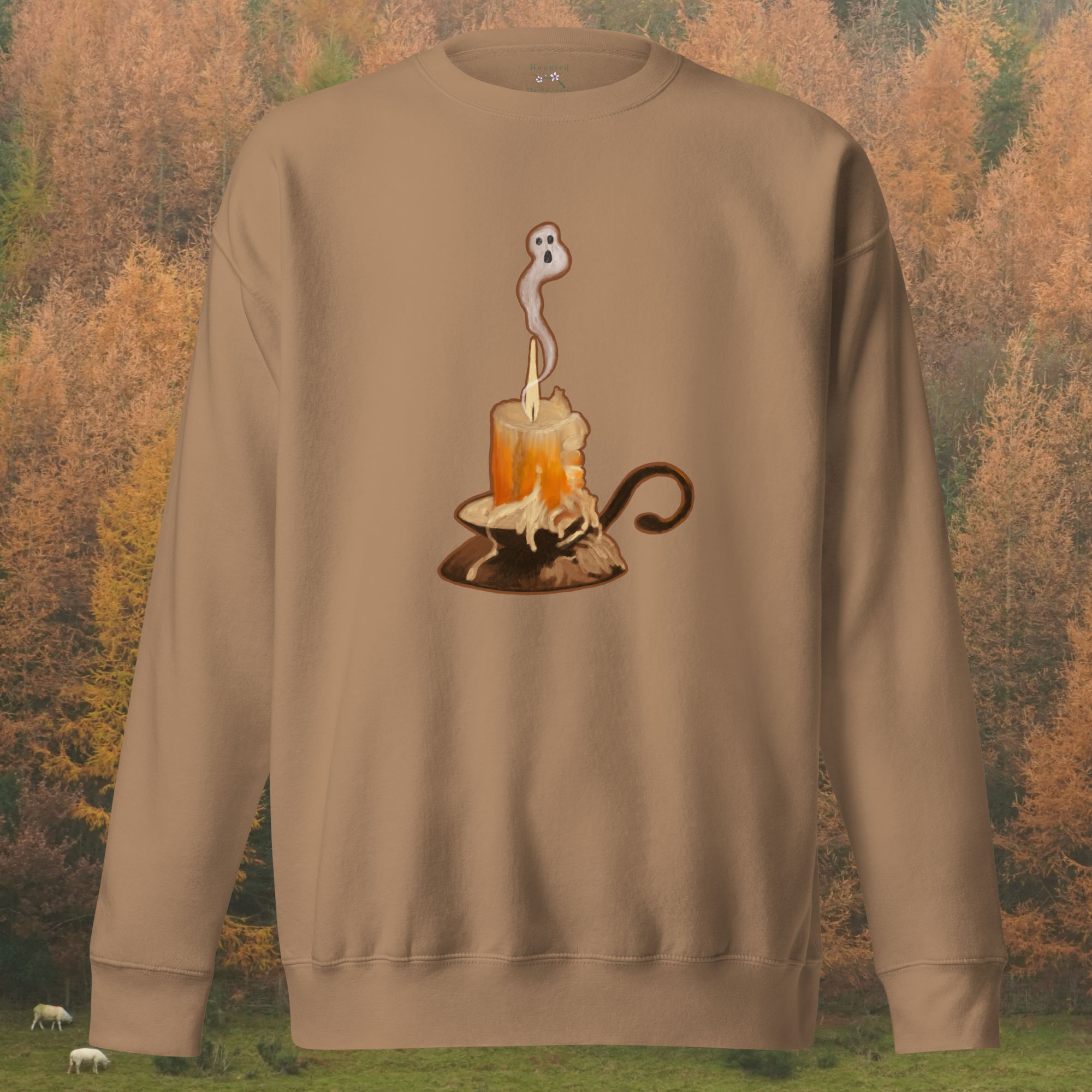 Ghost Candle unisex sweatshirt