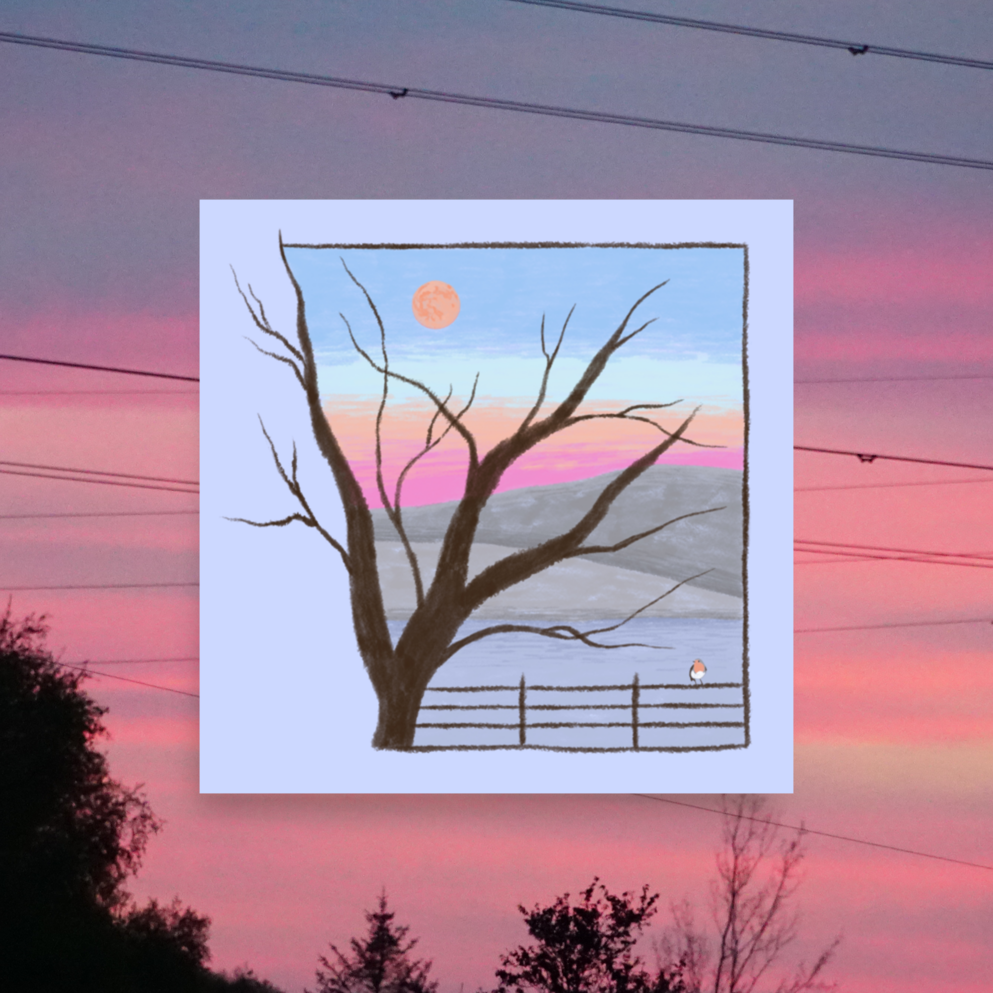 Winter Sunset poster