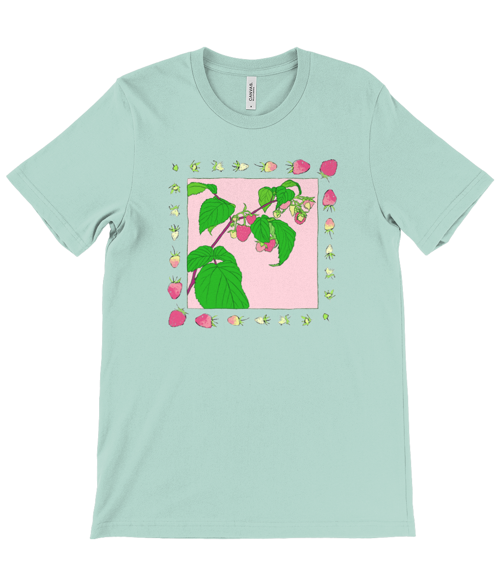 Raspberries men's/unisex t-shirt