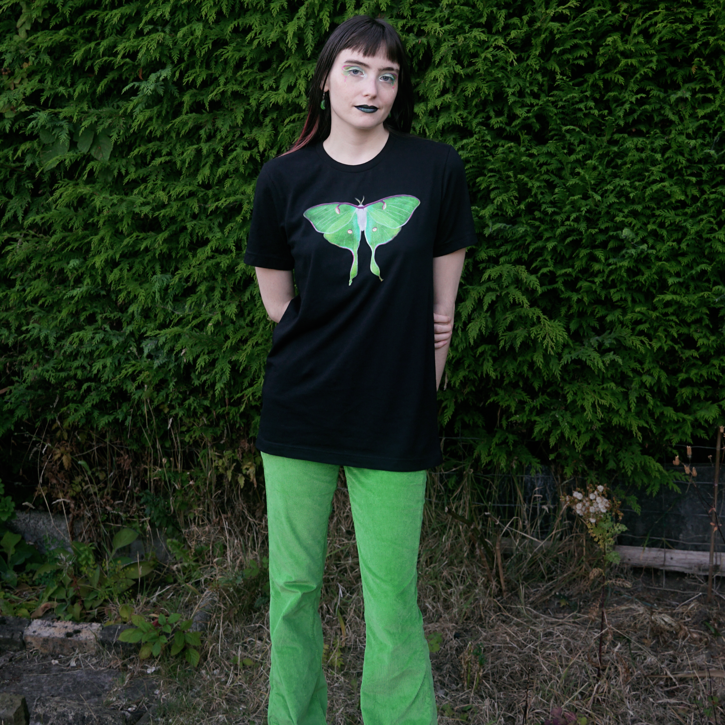 luna moth unisex tee 1.png