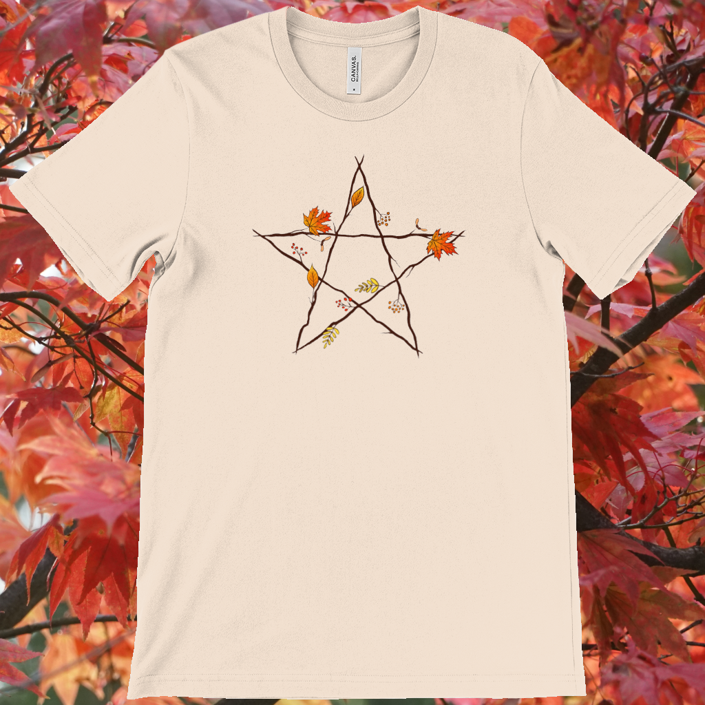 Autumn Pentagram t-shirt
