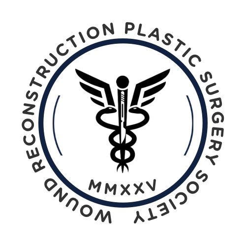 Logo with a central knife and surrounding text that reads 'Wound Reconstrution Plastic Surgery Society' and Roman numerals 'MMXXV' - IPAWS & TR 2026