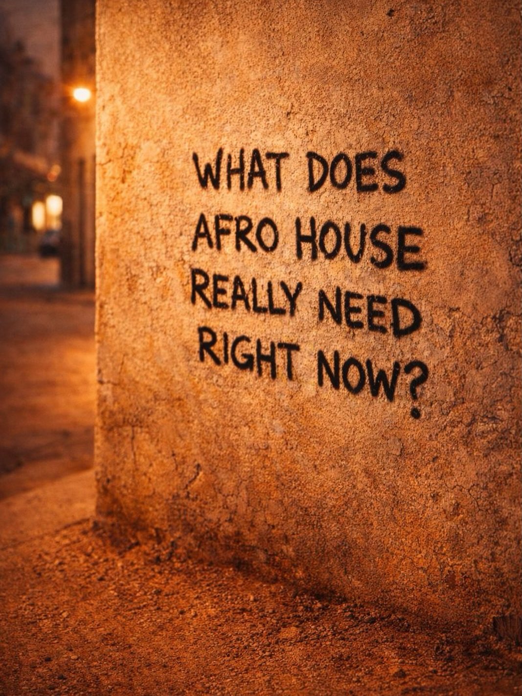 What does Afro House really need right now?

More roots?
More groove?
More soul?

We&rsquo;re listening.
Drop your thoughts below &mdash; this conversation matters. 🌍🌑

#afrohouse
#housemusicculture
#electronicmusiccommunity
#musicdiscussion
#myoth