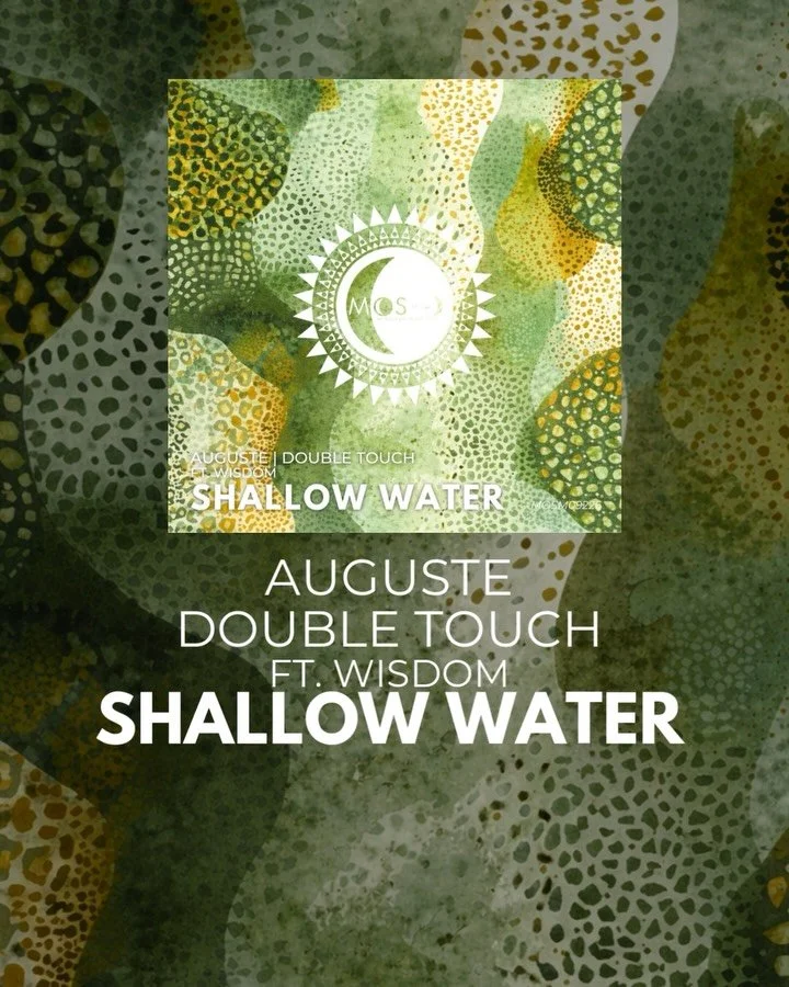 OUT NOW!  @auguste_ofc &times; @doubletouchofficial ft. @wisdomlive - Shallow Water

Two distinct energies, one undeniable release. From the organic house warmth to the peak-time Afro house Mix, Wisdom&rsquo;s vocals carry the record with depth and s