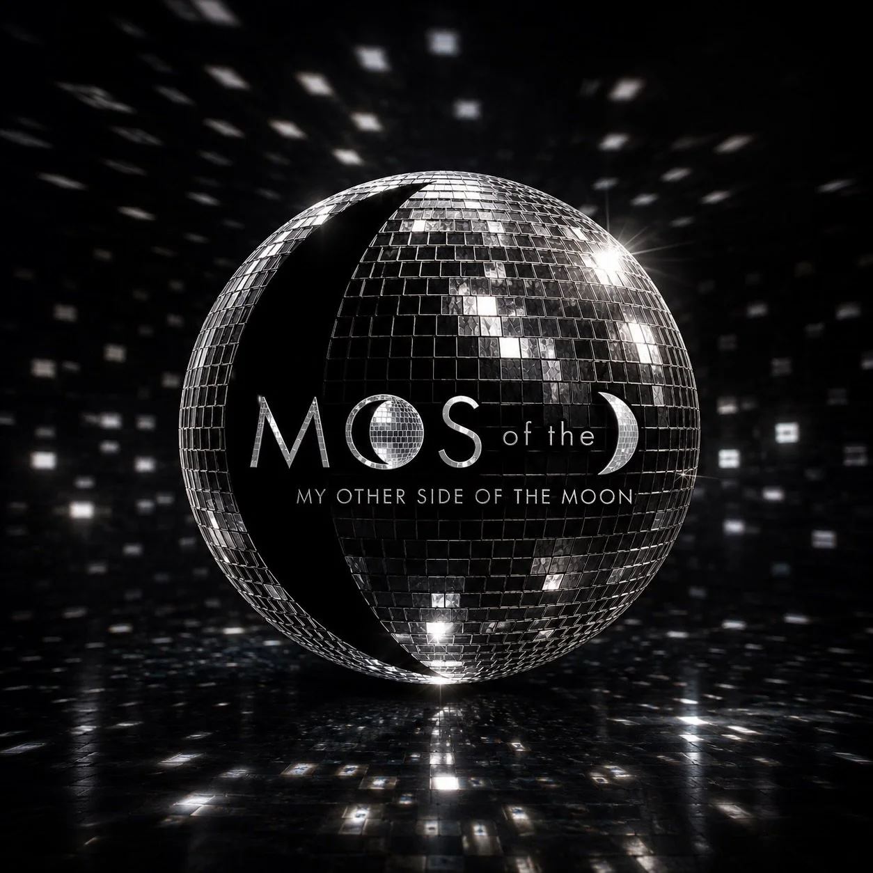 MY OTHER SIDE OF THE MOON 🌙🪩
Mirrorball treatment.

Afro house reflections, late-night energy and the darker side of the groove.
Our world in one sphere.

Spotify playlist now live.
Link in bio to listen. ✨

#myothersideofthemoon #afrohouse #mirror