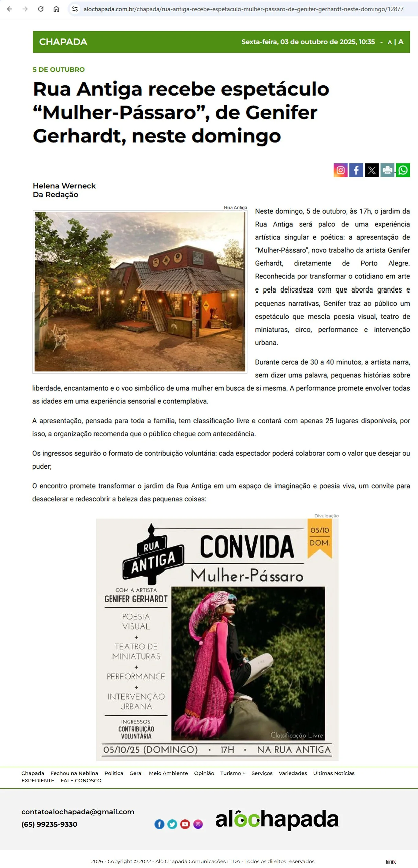 Alô Chapada (Mato Grosso) - 2025