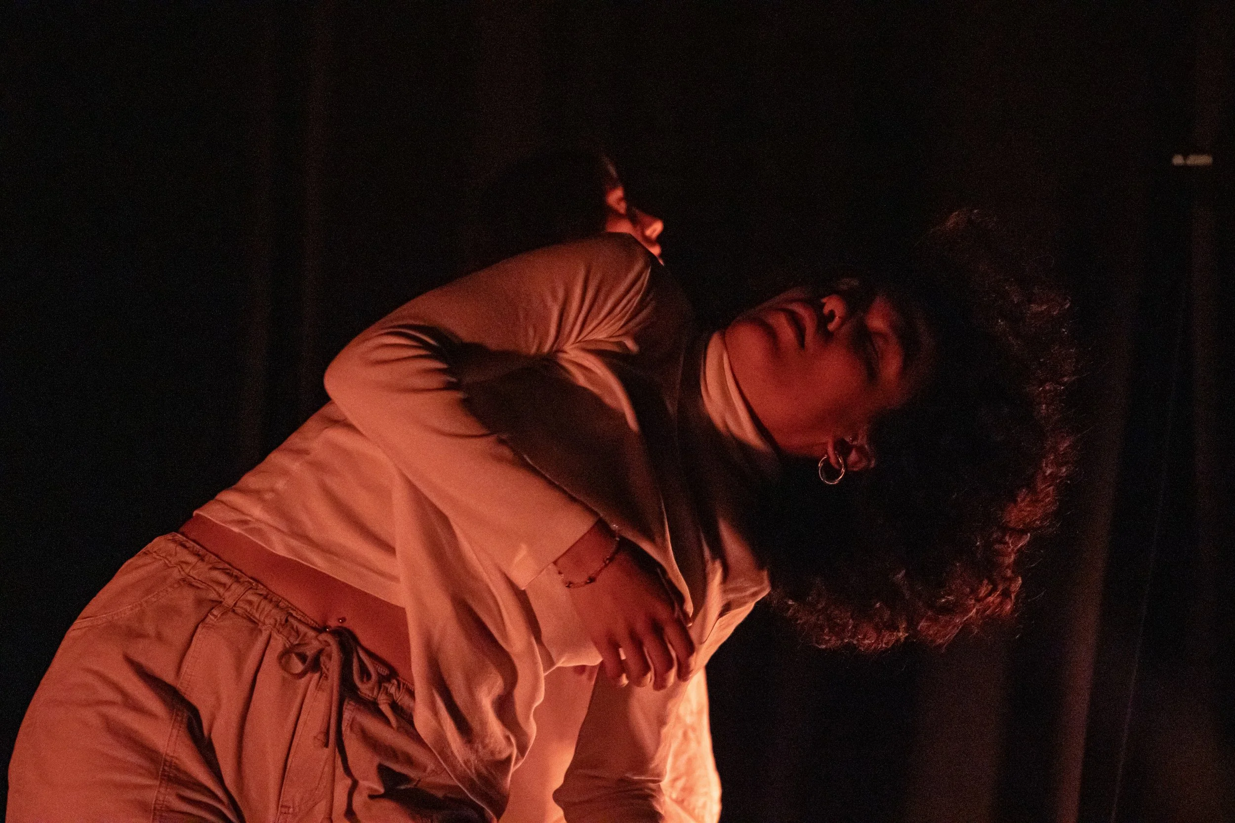 "Body Echoes" by Nina Begović, Sprakateatern, Uppsala, Sweden (2024)
Photo: Petri Koivuranta