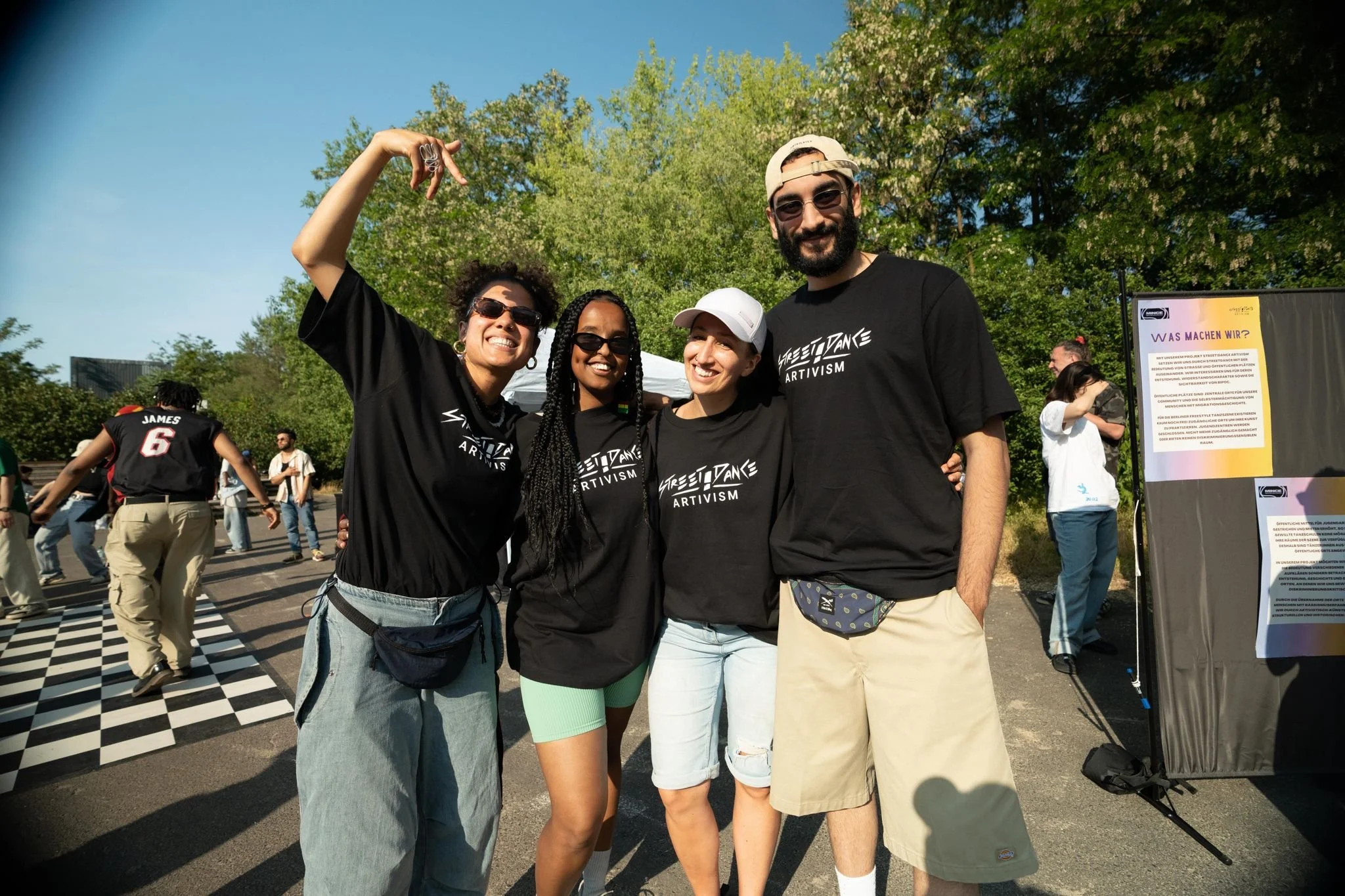 Project team and researcher for decolonizing the city landscape  of “Street!Dance Activism” by MINCE e.V. (2023)