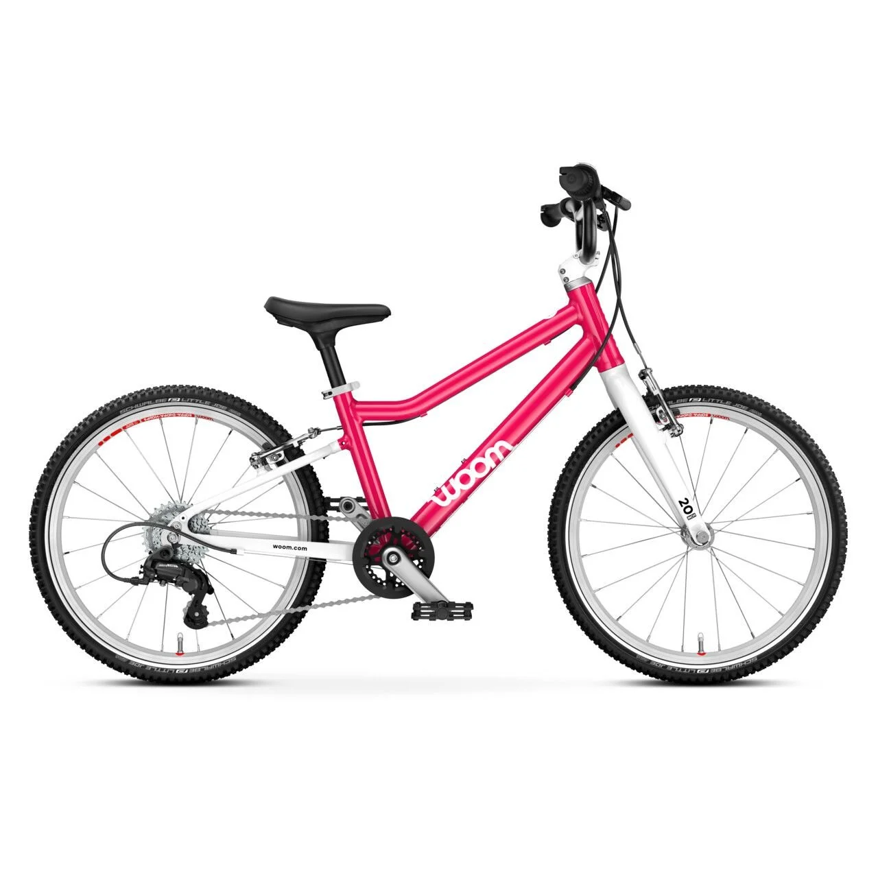 Woom Bikes Go 4 Hot Pink  2.JPG