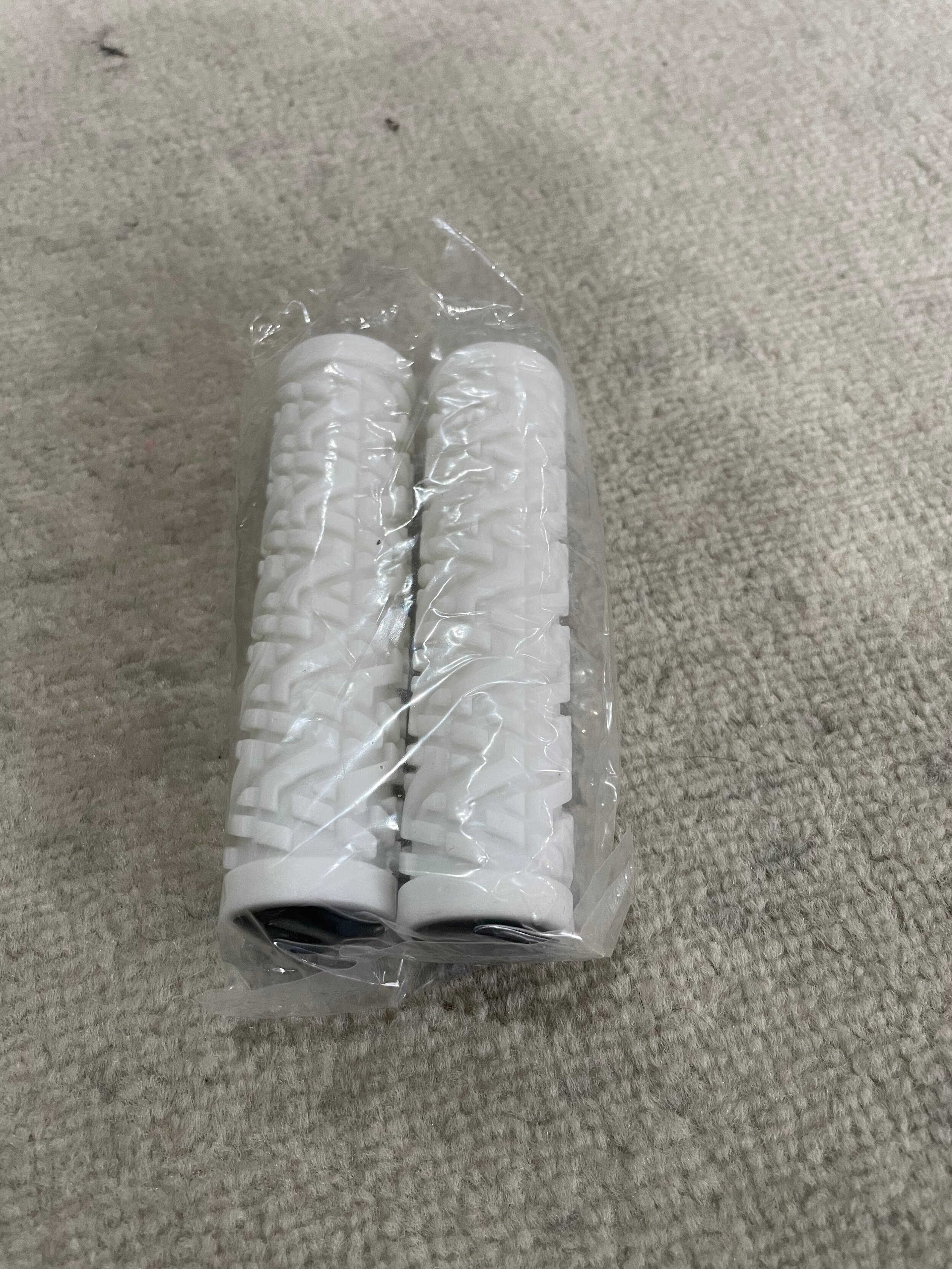 Bicycle Handlebar Grips – Universal Fit (Blue, Red or White)