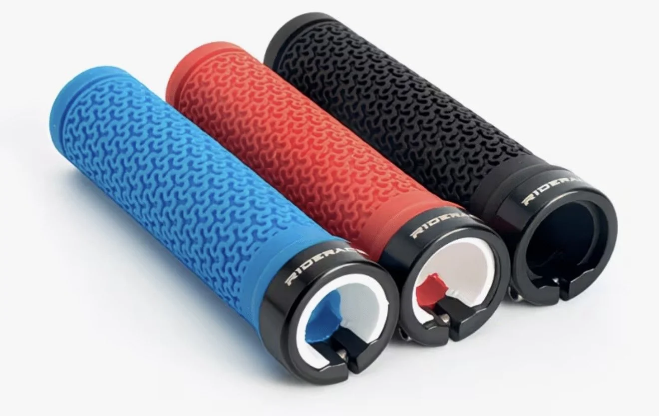Frog Bike Grips Blue Red Black .jpg