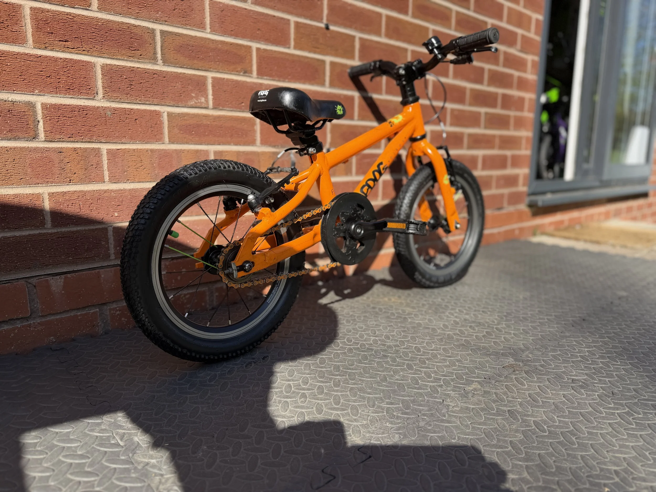 Orange Frog first pedal bike 10.jpg