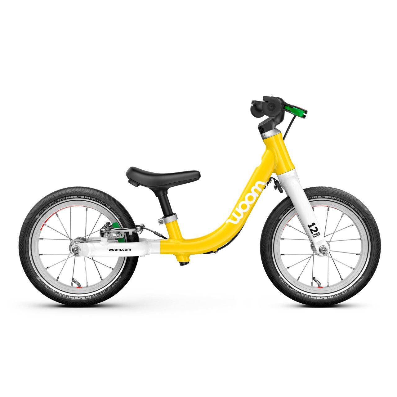 Woom Bikes Go 1 balance bike Yellow .JPG