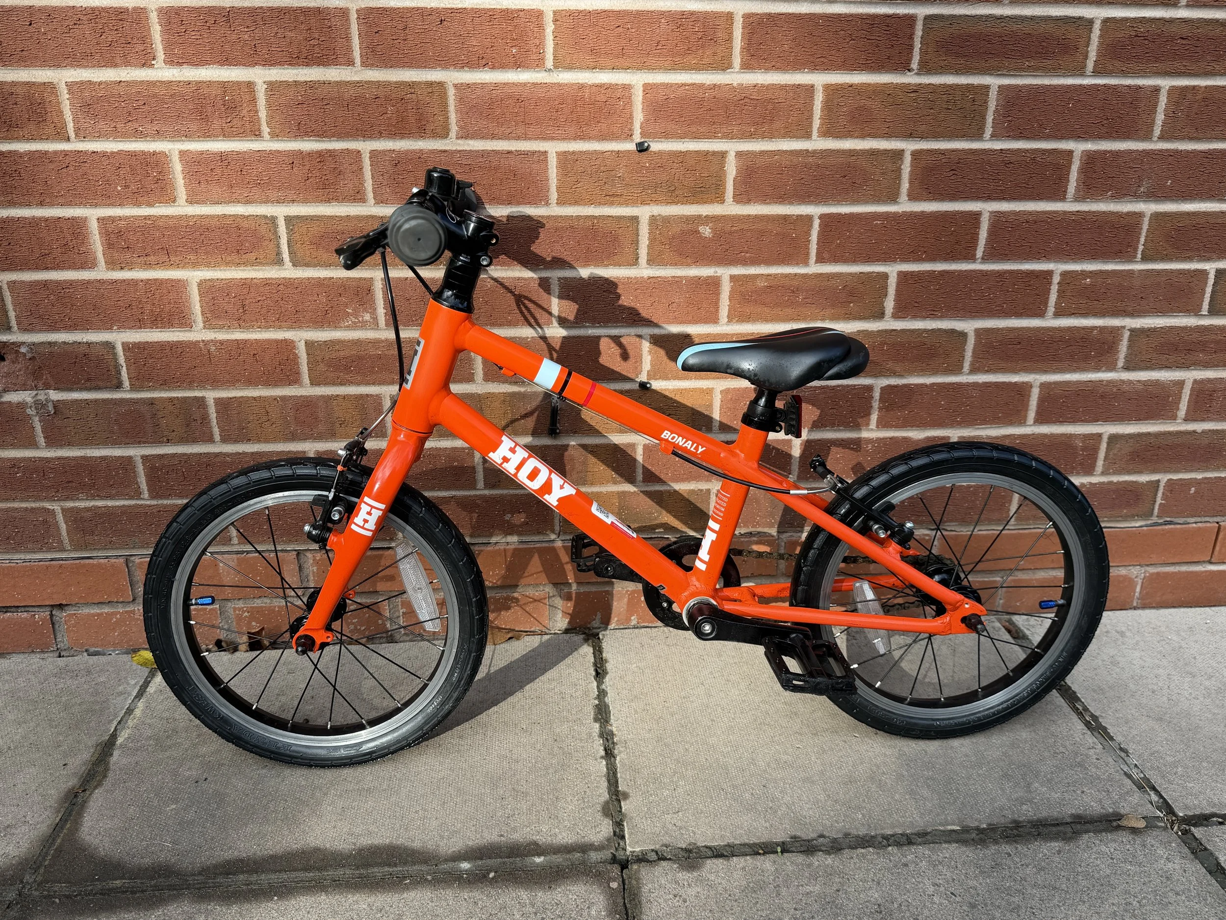 Pre-Loved Hoy Bonaly First Pedal Bike – 16” (Orange)