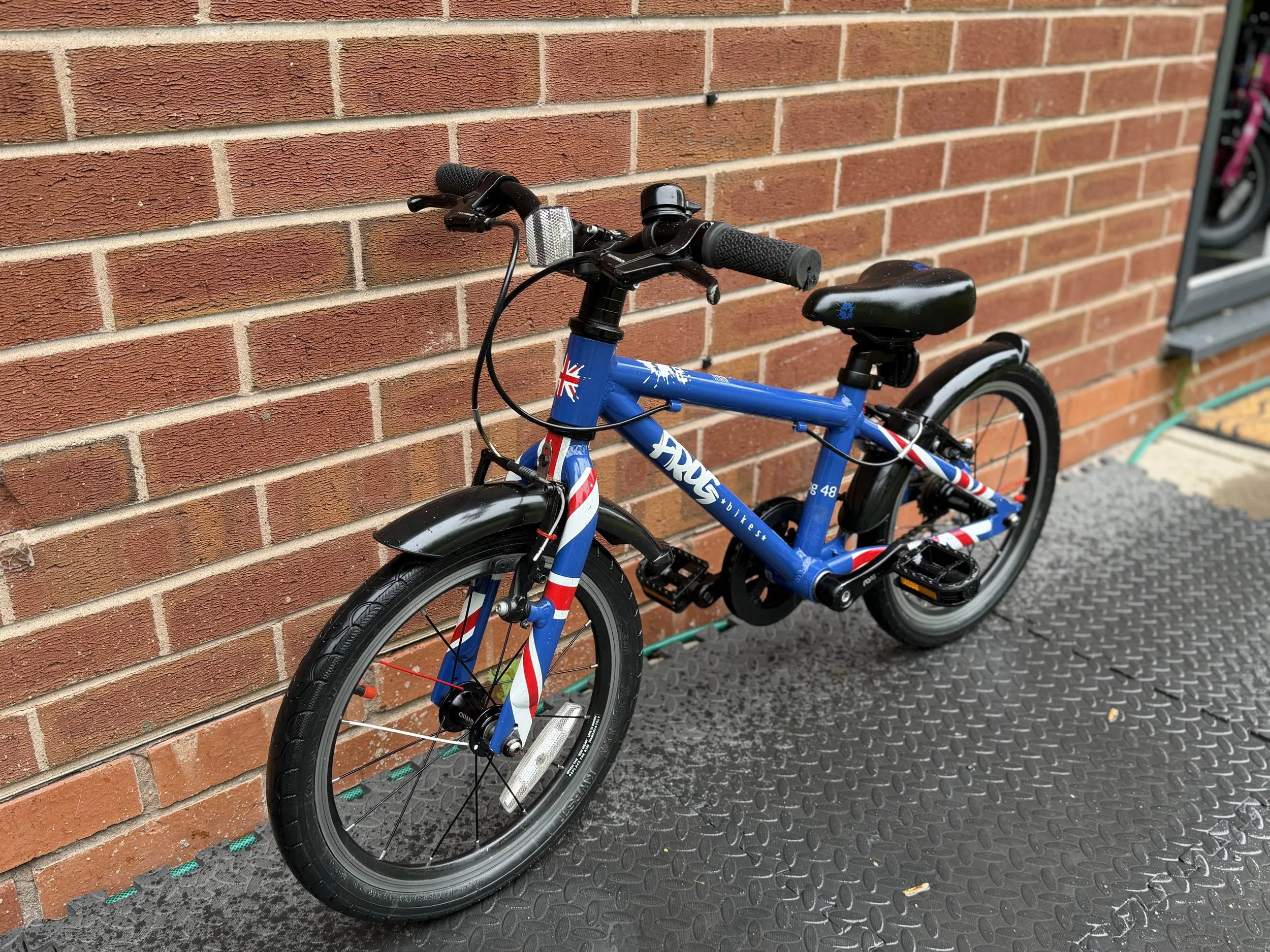 Blue Frog first pedal bike 5 .jpg