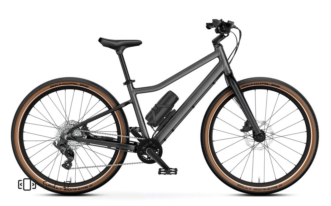 Brand New Woom EXPLORE E 5 Youth Electric Bike – 24” (Graphite)