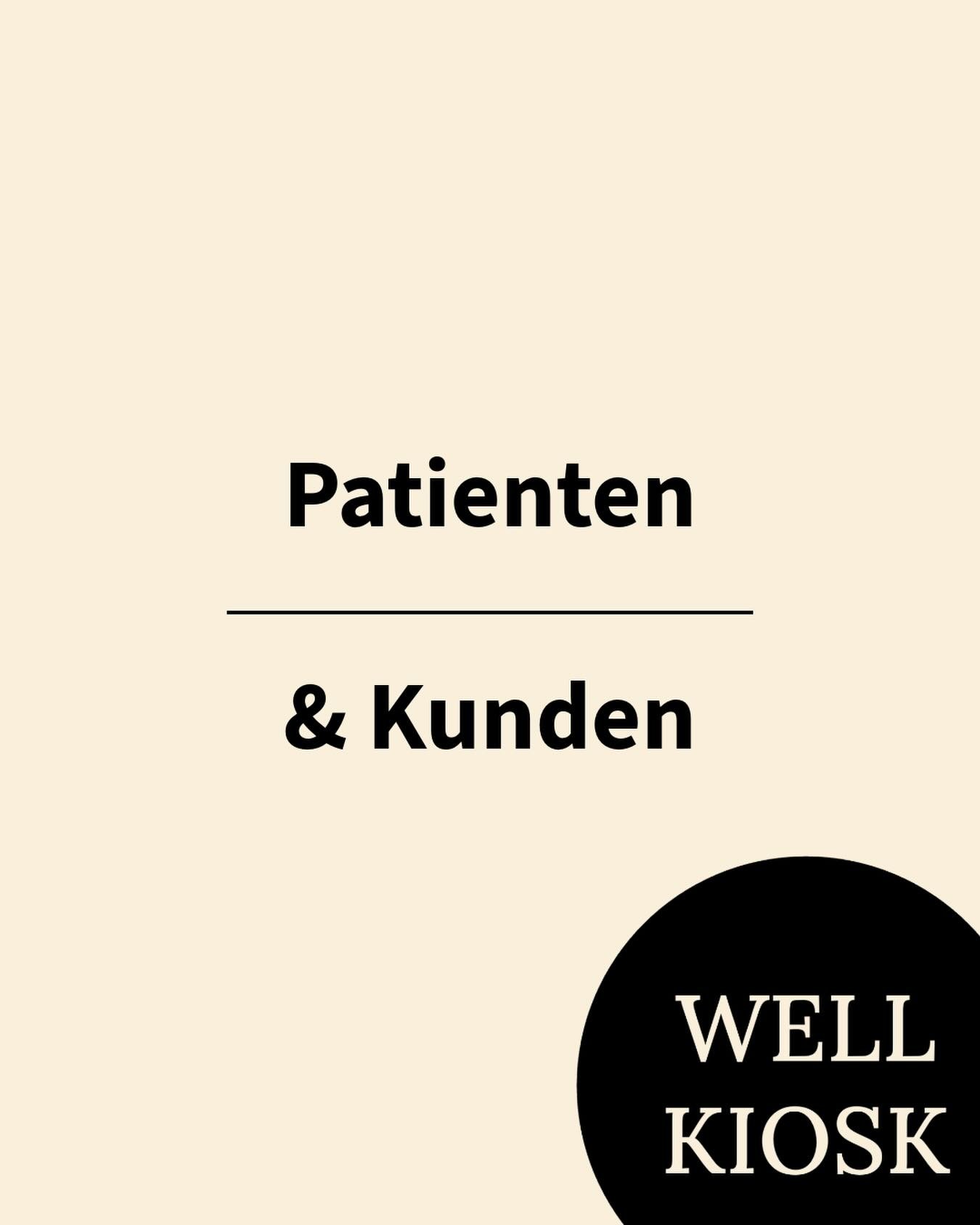 Das Rezept deines Patienten l&auml;uft ab und die &Uuml;bungen sollen zuhause fortgef&uuml;hrt werden? Mit WELL KIOSK k&ouml;nnen die Patienten die ben&ouml;tigten Produkte direkt mitnehmen ✅ dadurch kannst du zus&auml;tzlichen Umsatz generieren und 