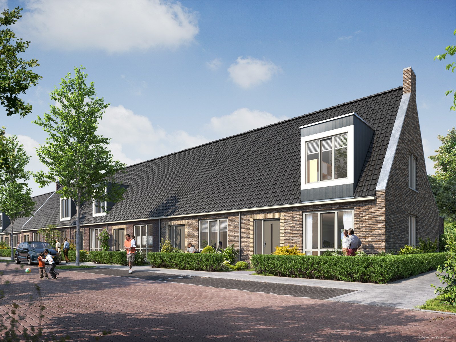 Dijkwoningen, Genemuiden