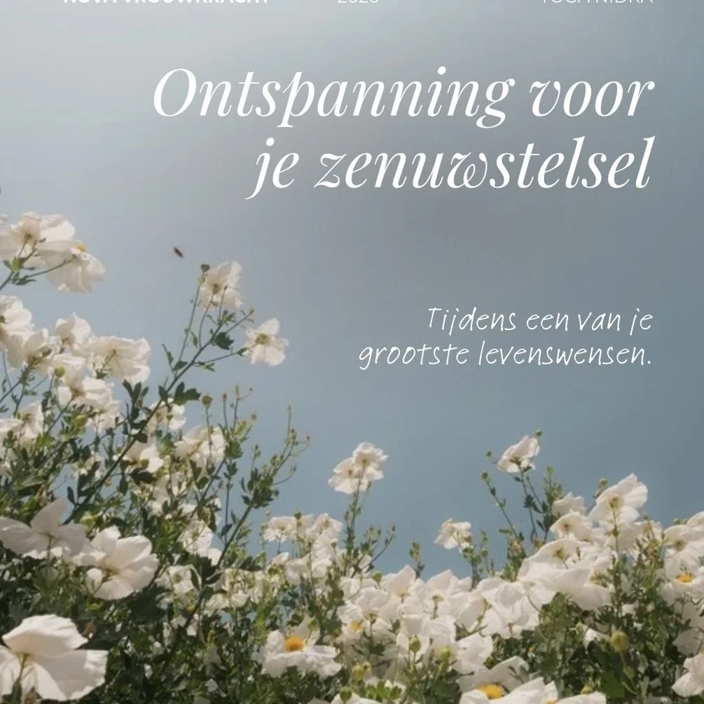 Yoga nidra sessie voor vrouwen met een kinderwens (45 min).