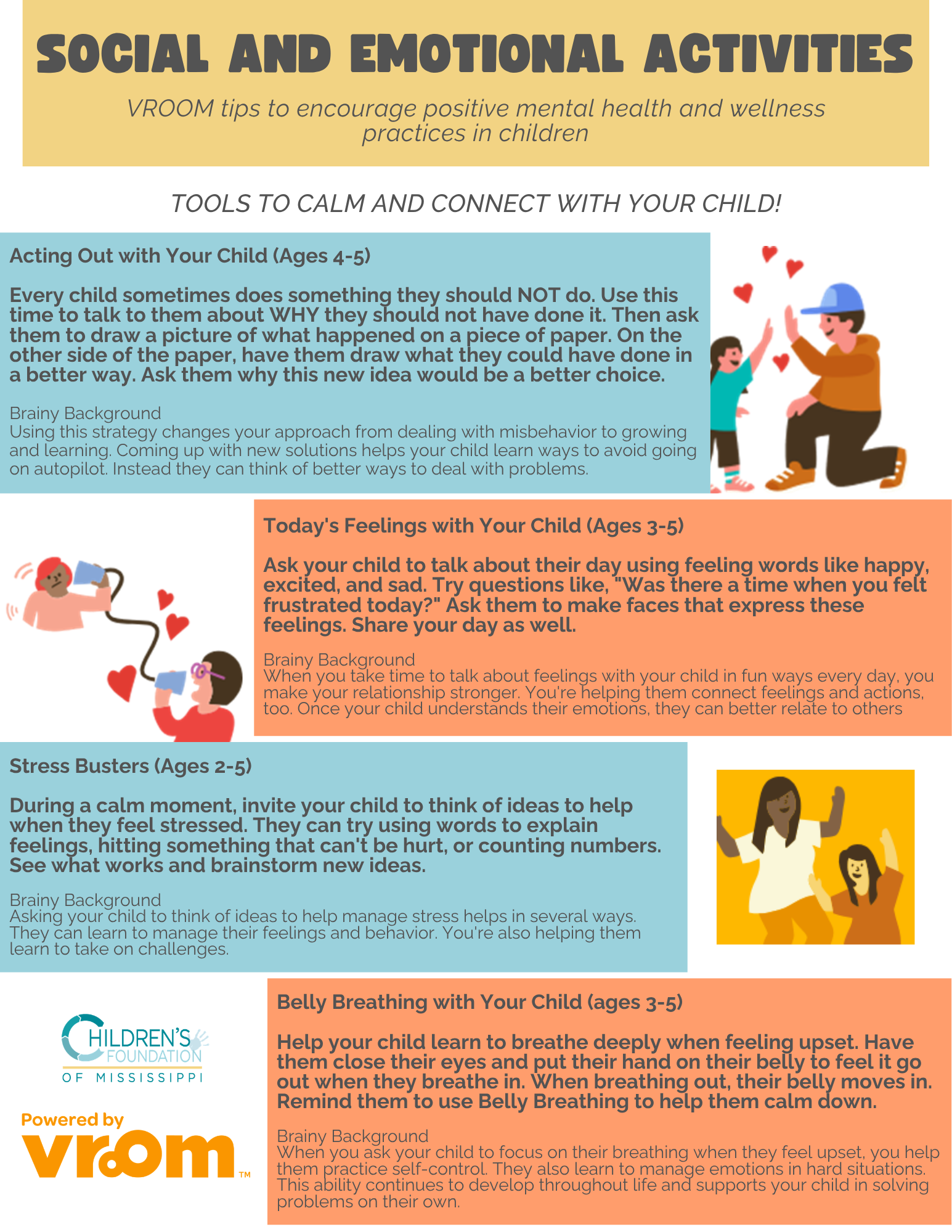 Social &amp; Emotional Activities Ft. VROOM TIPS