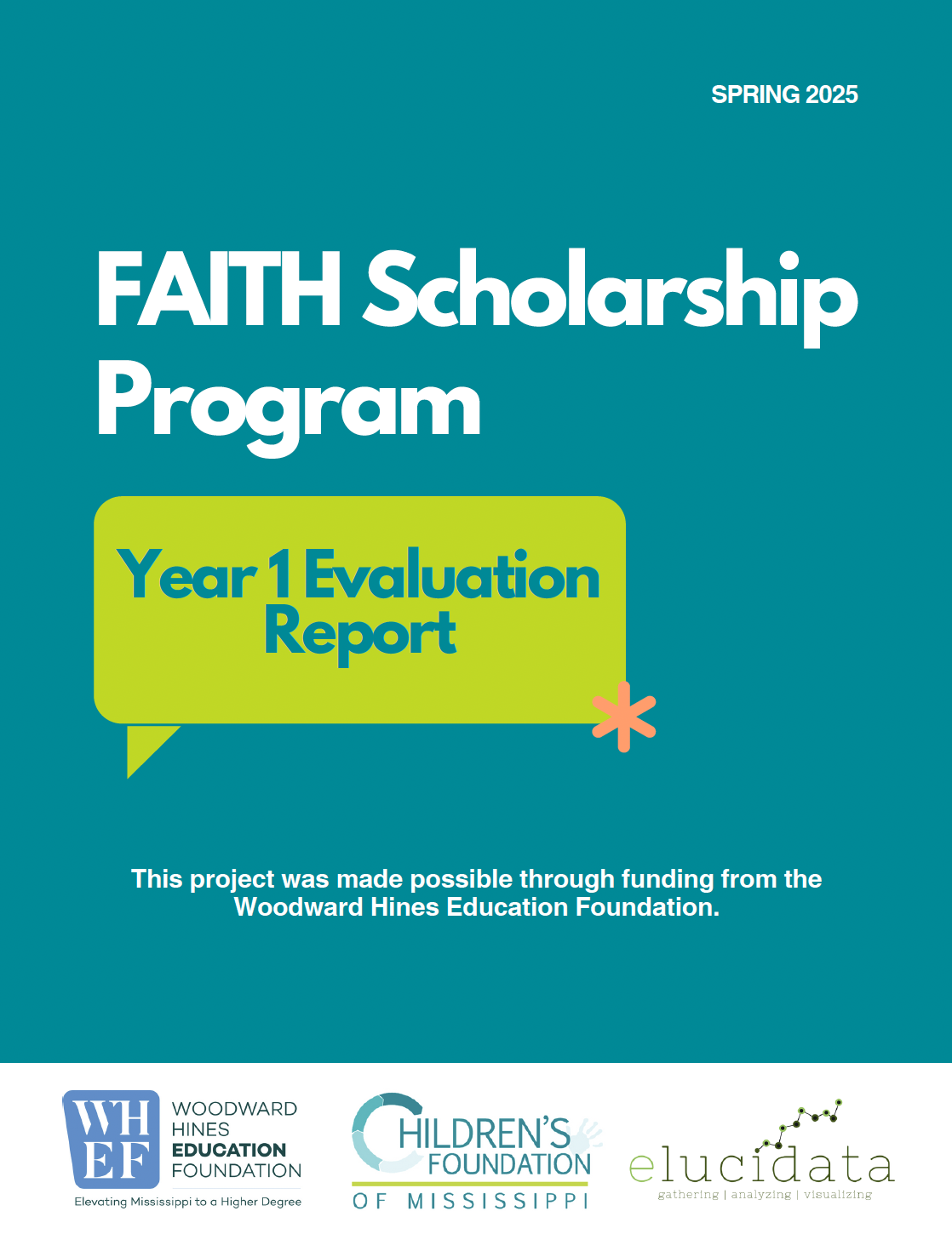 FAITH Scholarship Program Year 1 Evaluation Report