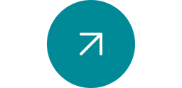 Teal circle with a white upward and rightward arrow icon.