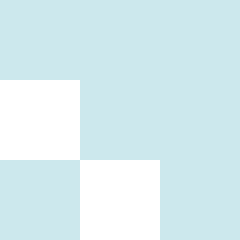 A light blue background with black geometric shapes, including a large rectangle and smaller squares.
