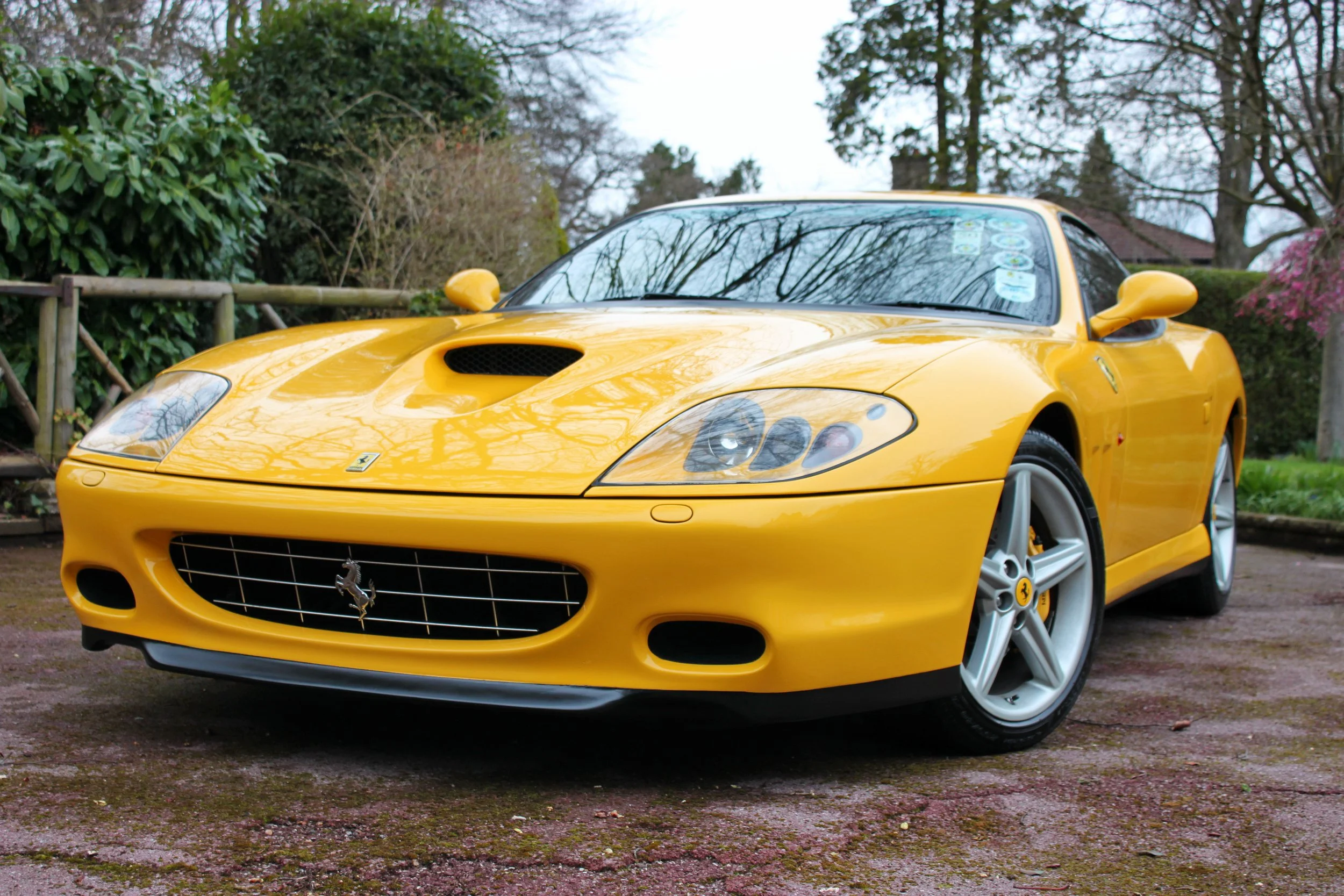 Ferrari detail in Surrey