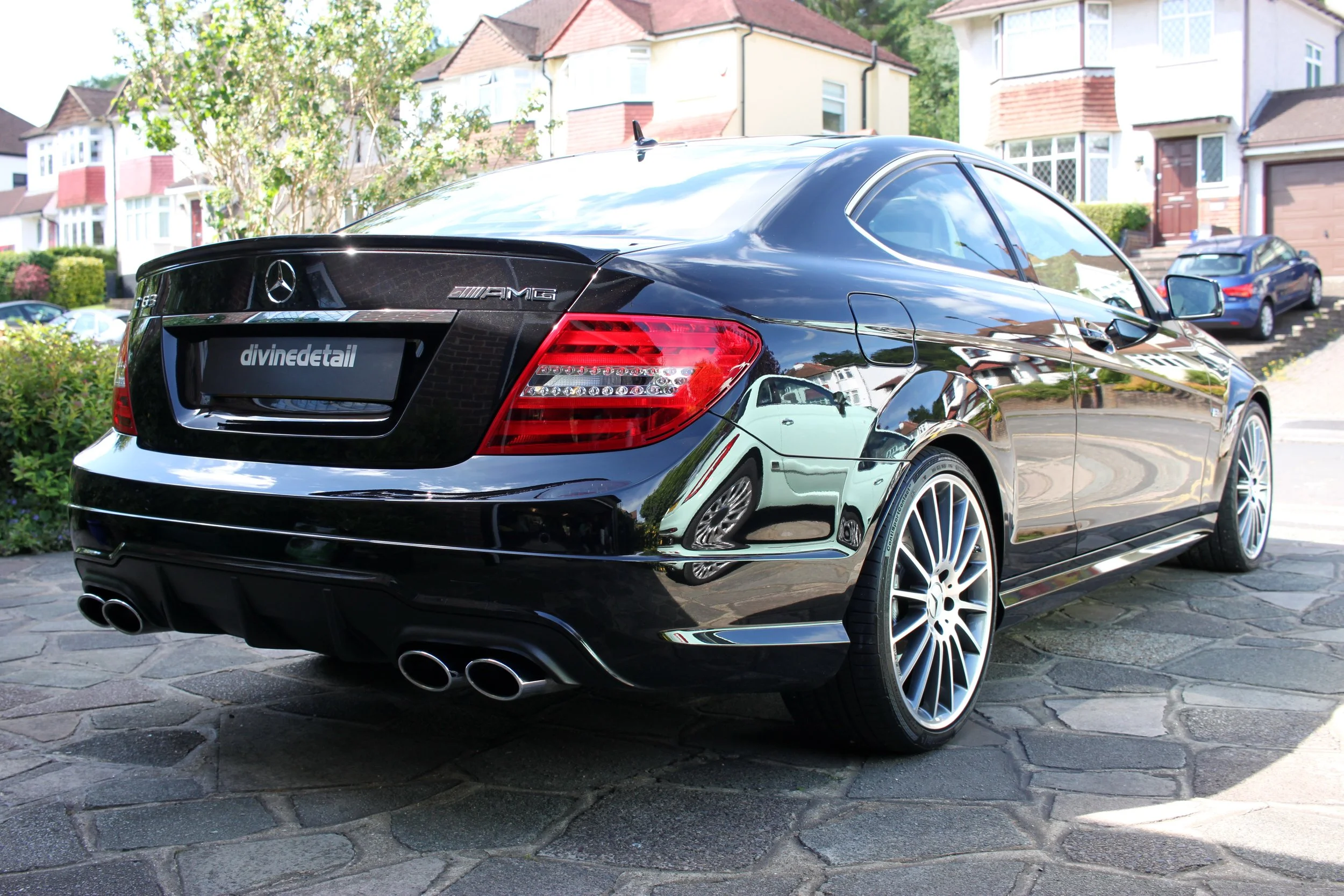 Mercedes C63 detailed