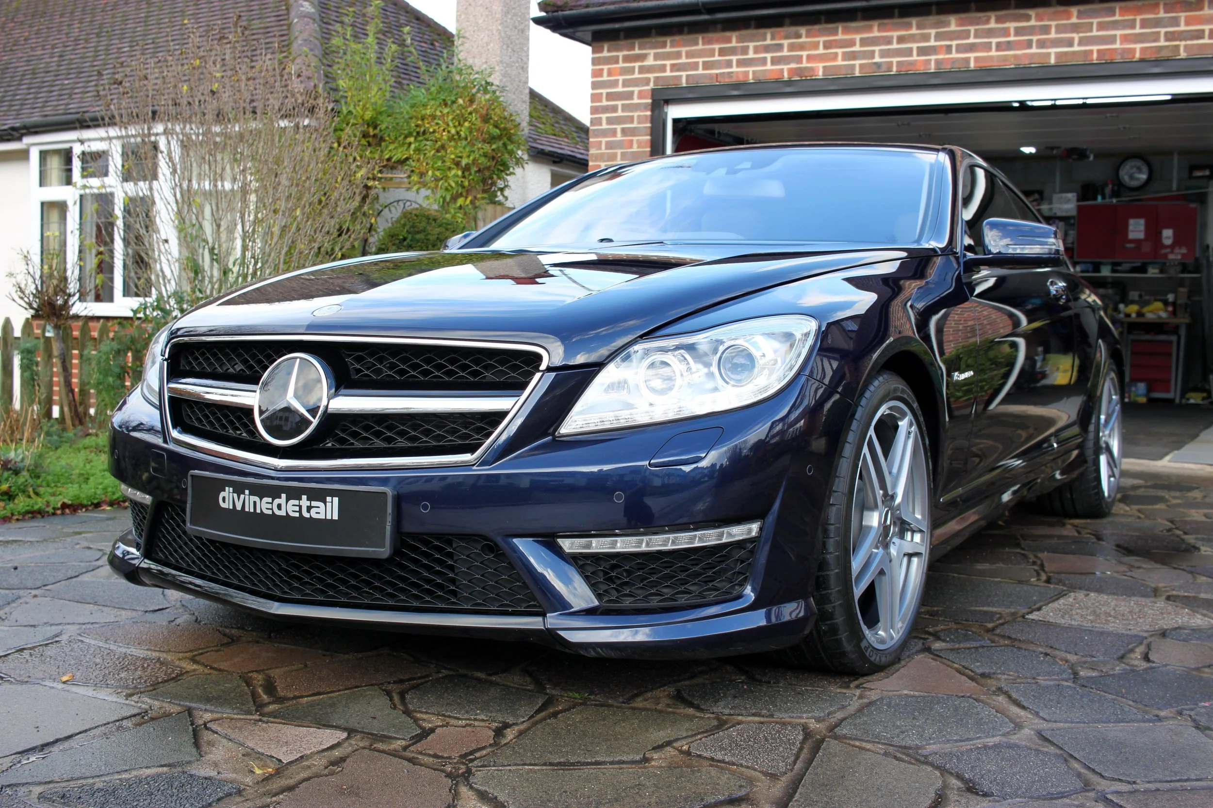 Mercedes CL63 detailed
