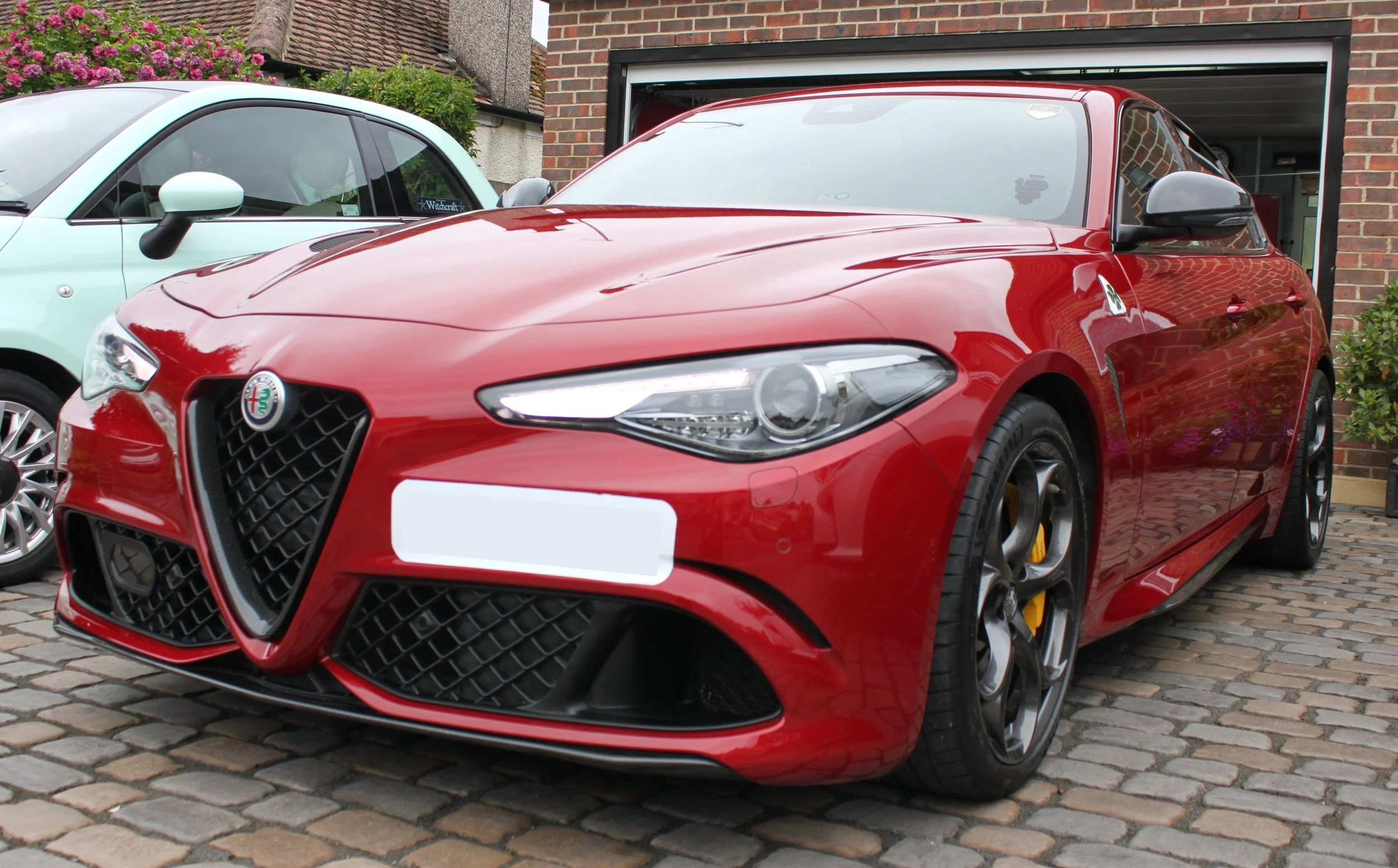 Alfa Giulia Quadrifoglio detailed