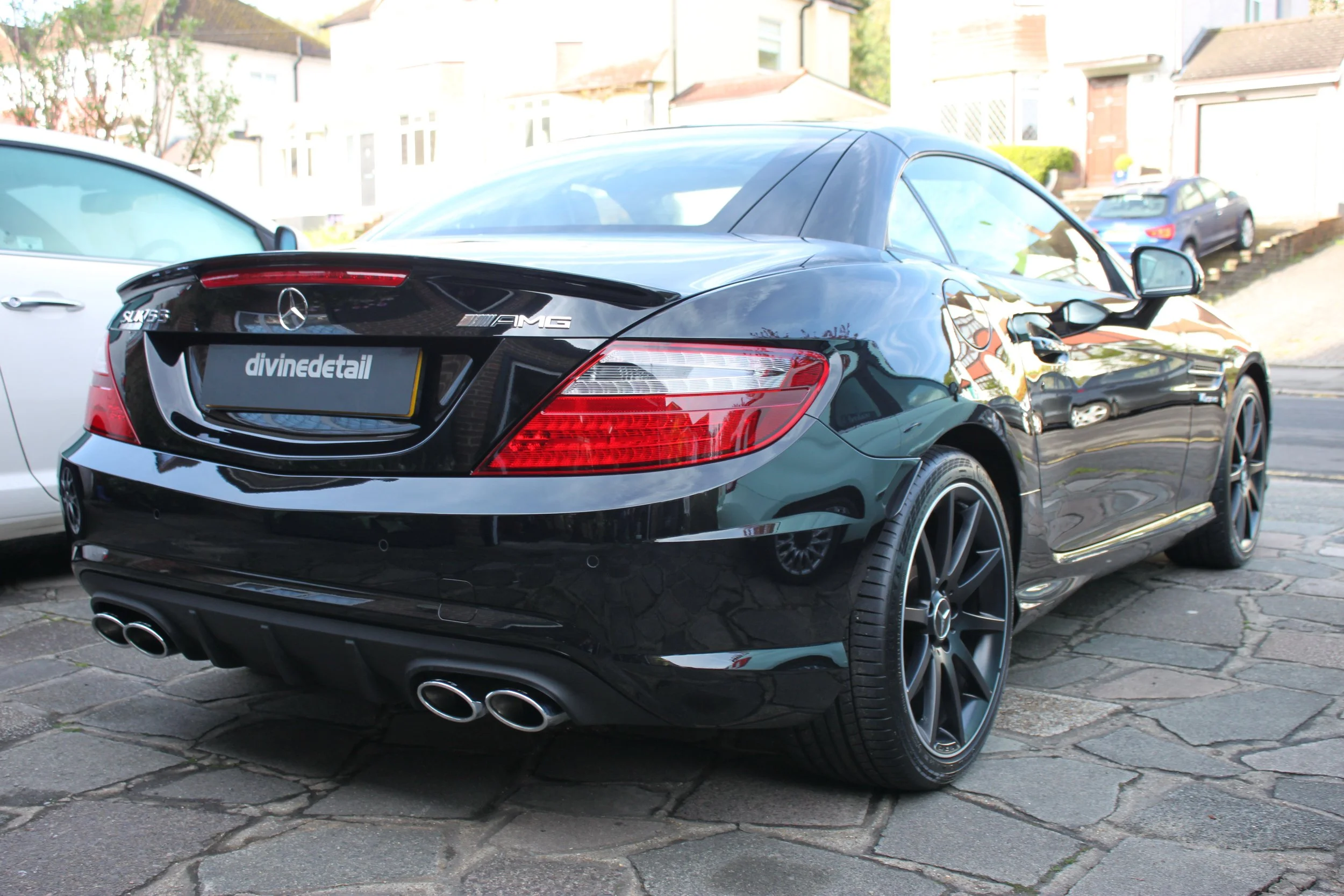 Mercedes SLK55 AMG detailed
