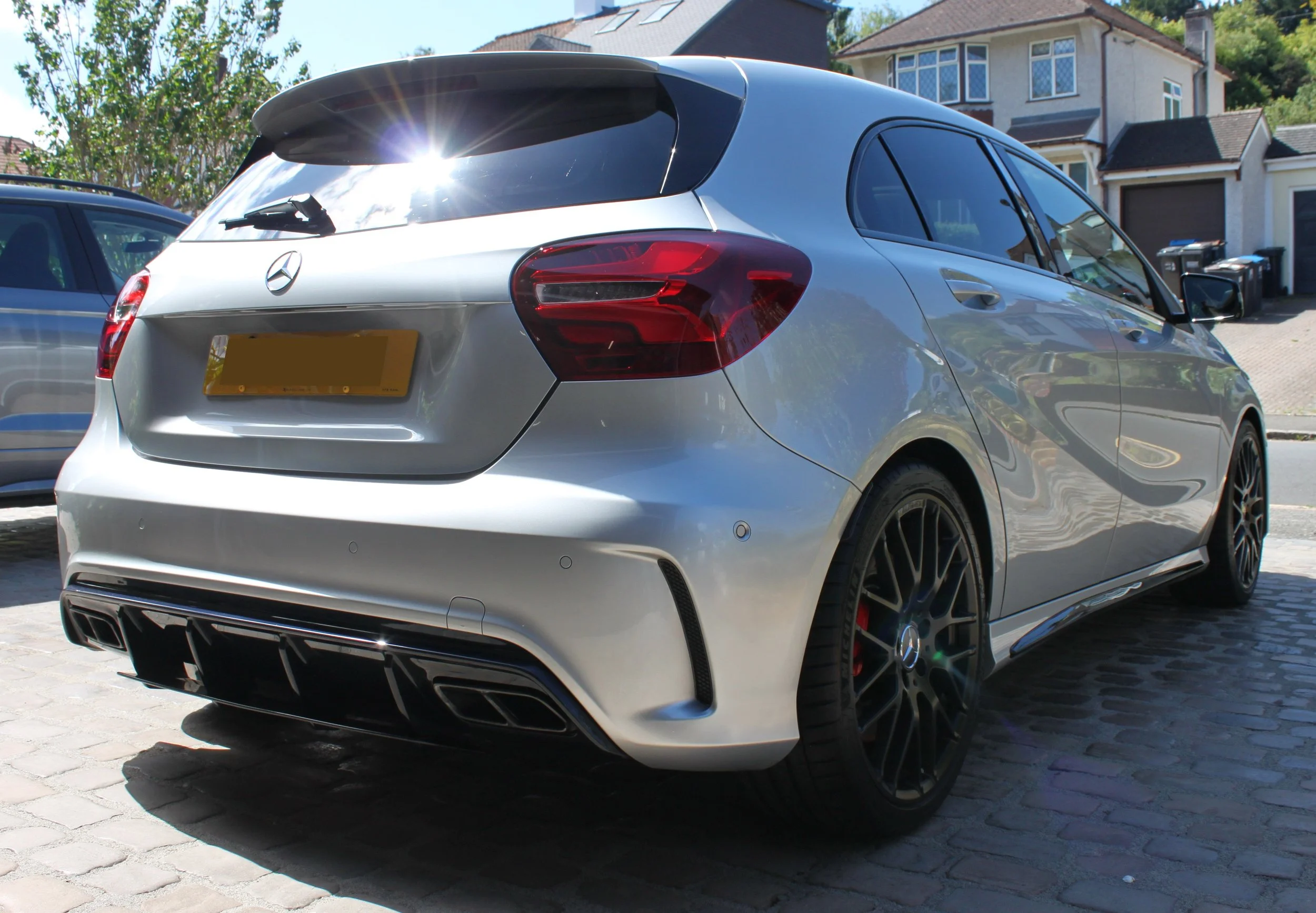 Mercedes A45 detailed