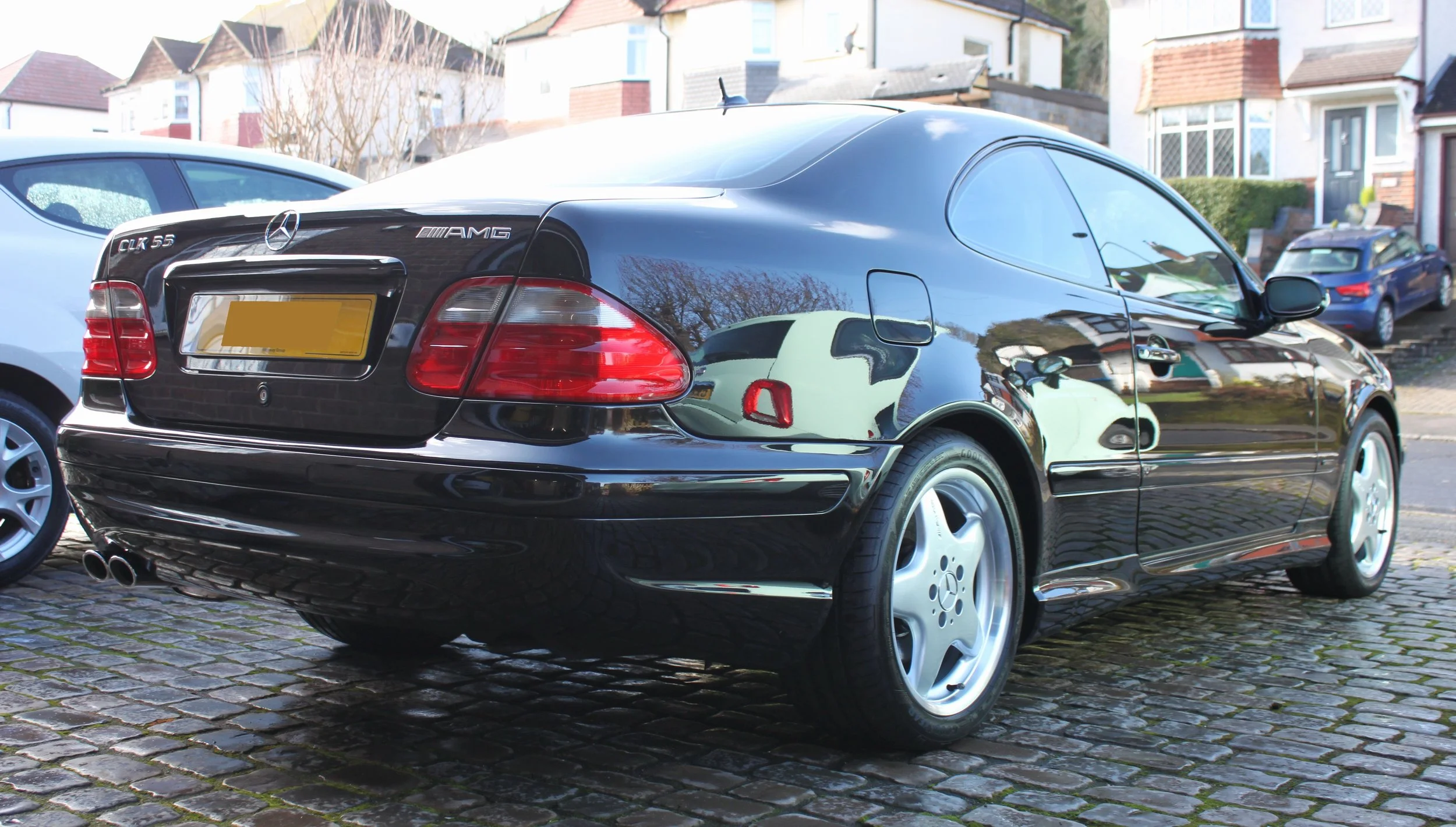 Mercedes CLK55 AMG detailed